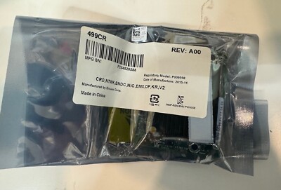 New Dell 499CR Emulex OneConnect OCM14102B-N6-D 2-Port 10GbE Blade Card