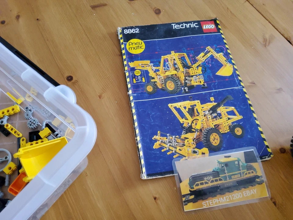 lego 8862 technic construction backhoe N 3 - Photo 4/4