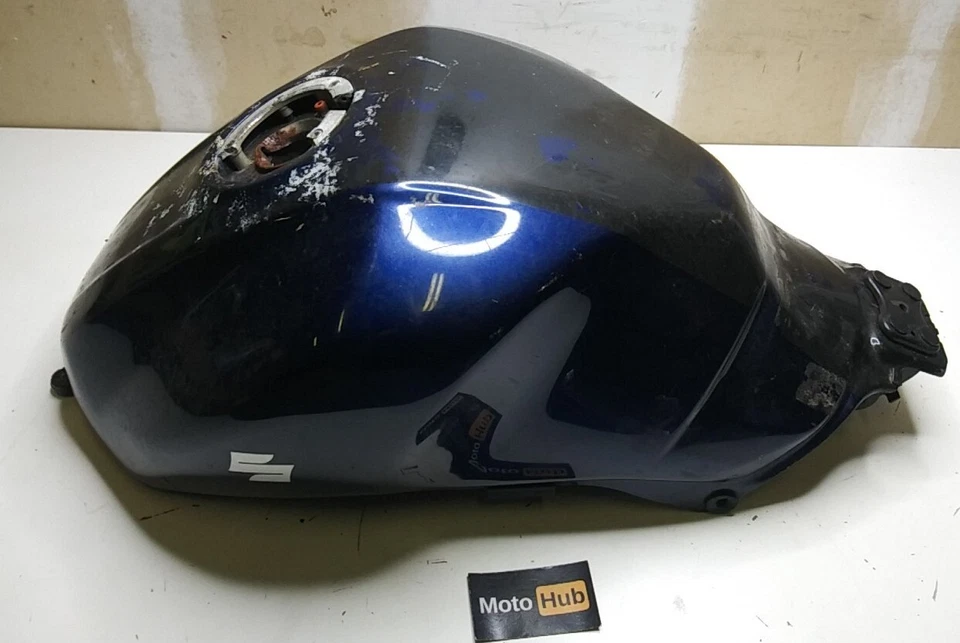 03-05 Suzuki SV1000S 2004 OEM tanque de gasolina azul pila de combustible reserva de gasolina Foto 4 de 4