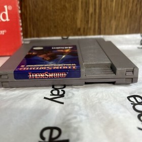 NES Nintendo Akklaim Iron Sword Wizards and Warriors II Cartridge Only    
