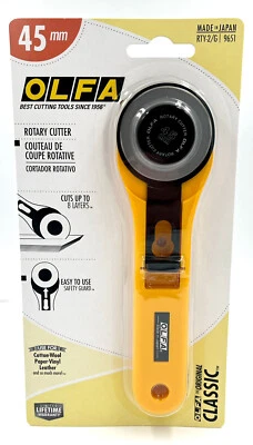 Olfa RTY-2/G 45mm Classic Rotary Cutter New in Package
