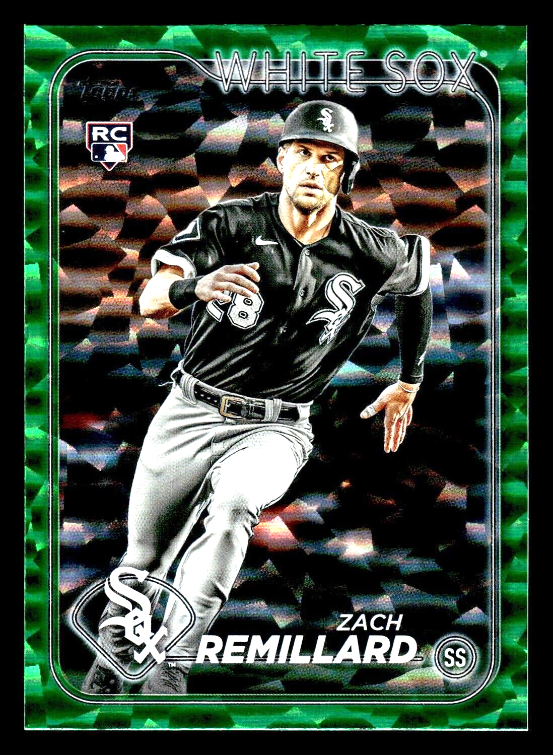 2024 Topps Zach Remillard Rookie Green Foil #222 Chicago White Sox Limited to 499