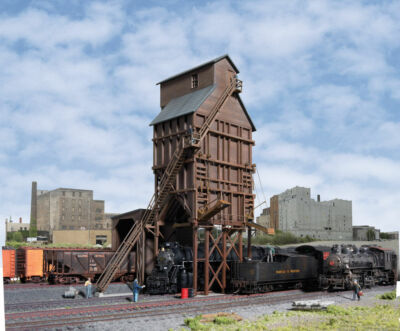 Walthers Cornerstone HO Wood Coaling Tower Kit 7-1/2 x 6-1/2 x 10-5/8in 933-2922
