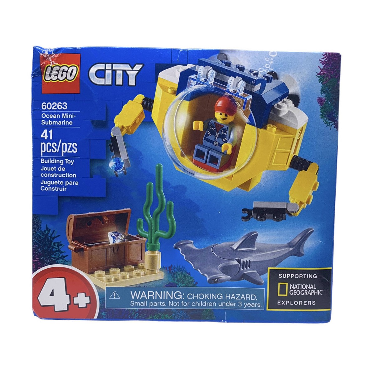 Lego Ocean Exploration Submarine Lego City National Geographic