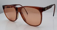 Vintage Stetson Zyloware 020 Brown Oval Sunglasses FRAMES ONLY