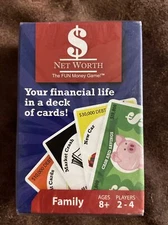 NIB Net Worth The FUN Money Game! Your Financial Life In a deck of Cards Sealed