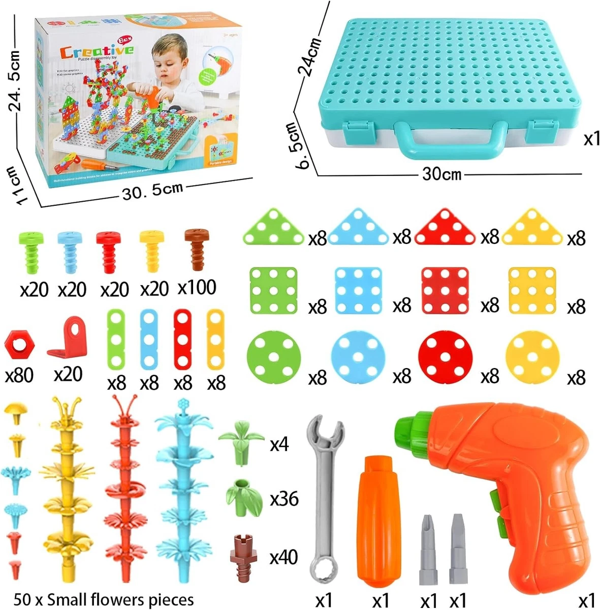 Electric drill on sale puzzle set