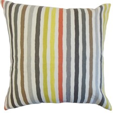 The Pillow Collection Islay Stripe Bedding Sham Multi, King/20" x 36"