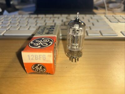 GE Electron Tube 12BF6 NOS