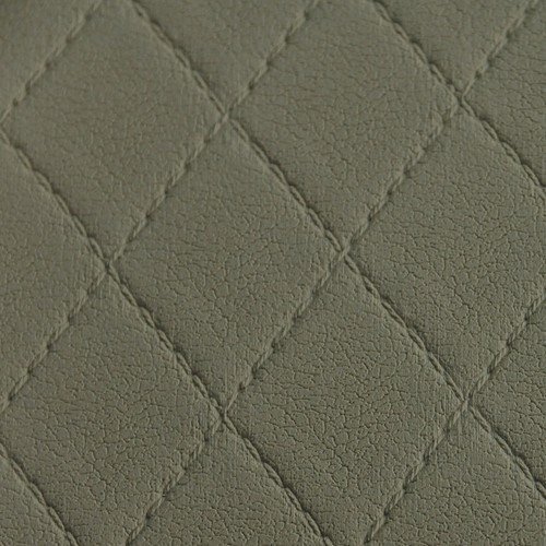 Quilted Effect Vinyl Fabric Embossed Leatherette Upholstery Car Chair Sofa Bench - Picture 6 of 10