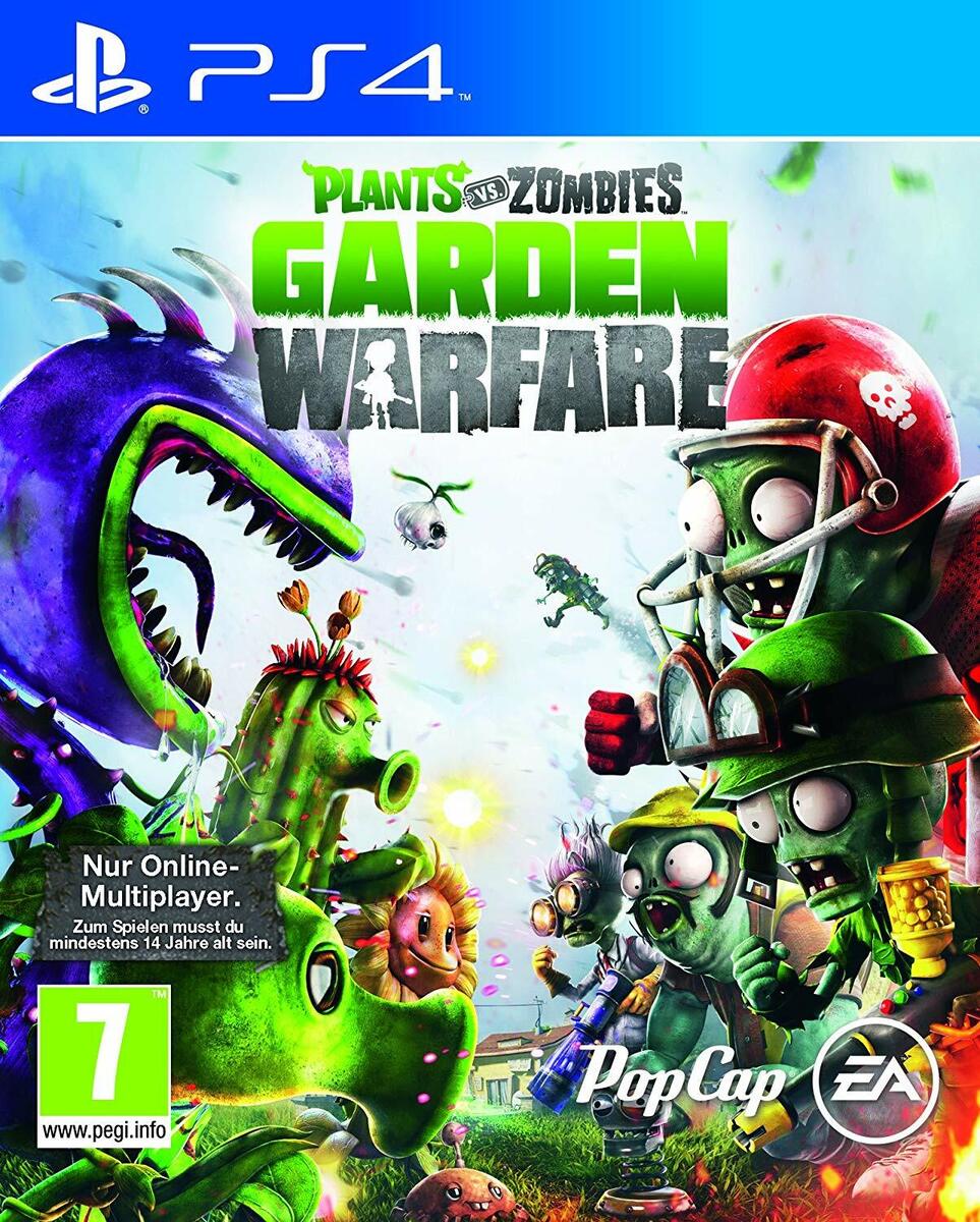 Plants VS Zombies Garden Warfare (PS4) *MINT COMPLETE* – Appleby Games