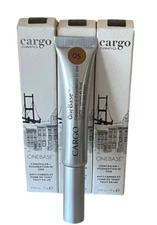 3 x Cargo Cosmetics One Base Concealer Foundation ~ 05 (dark) Lot of 3!