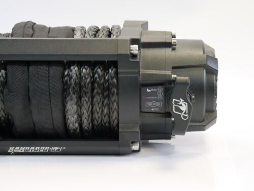 Elektrische Seilwinde Kangaroo Winch K14 000XP Kunststoffseil 12V 4x4 Pannenhilf - Bild 4 von 8