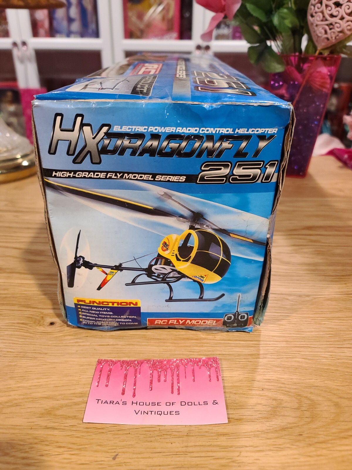 NEW! VINTAGE HX DRAGONFLY REMOTE CONTROL HELECOPTER 251 | eBay