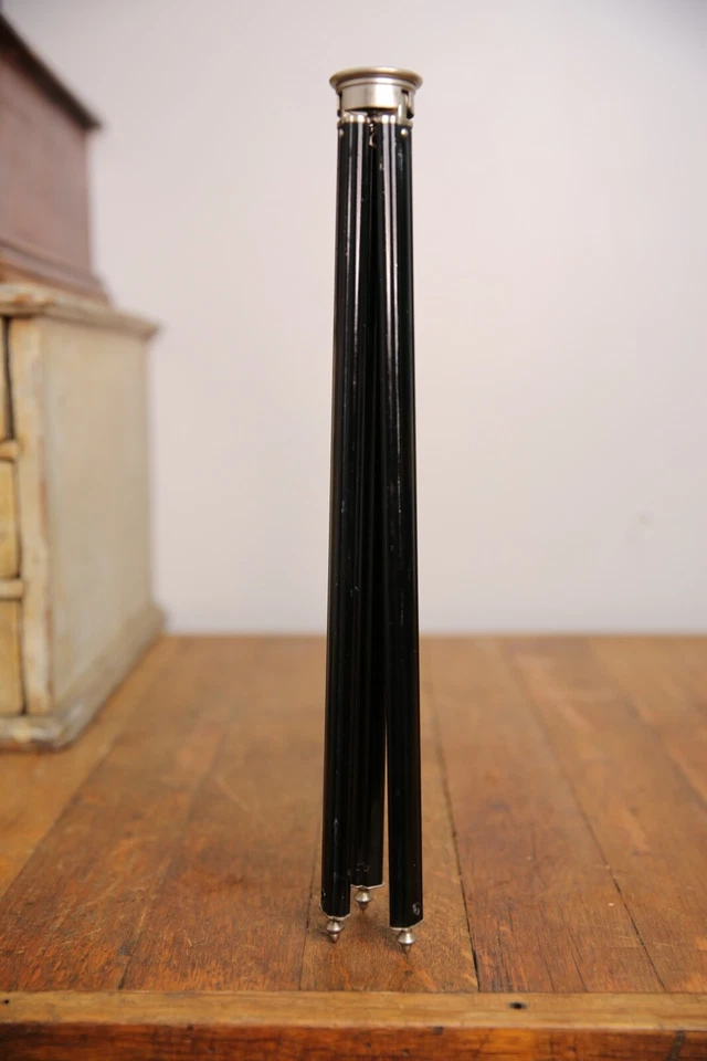 Vintage Bilora Stabilo Metal Camera Tripod light lamp stand mid century Germany - Image 3 of 4