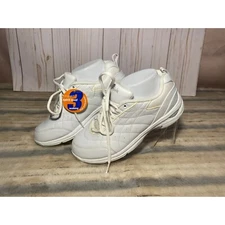 Easy Spirit WalkSLOWS Walking Shoes Comfort White Sneakers Cushioned 6.5W NWT