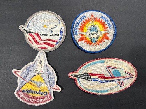 NASA Columbia Space Shuttle Embroidered Patches...4 Items - Picture 2 of 2