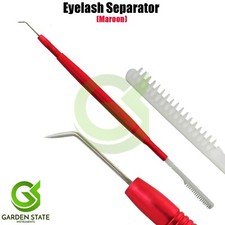 Lashes Lift Eyelash Separator Comb Maroon Curler Eyelash Tinting Separating Tool