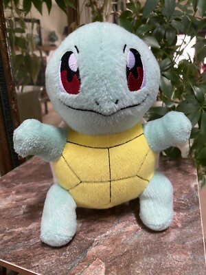 Tomy Pokemon Squirtle Plush 2014 KG JD Stuffed Animal Plushies 10 