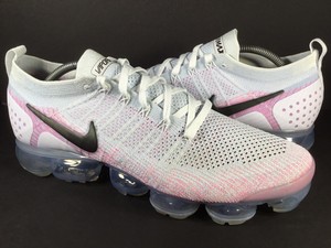 nike air vapormax flyknit 2 white and pink
