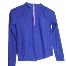 OLD NAVY ACTIVE Girls Jacket Blue Active Sports Athletic Fitness Large 10/12