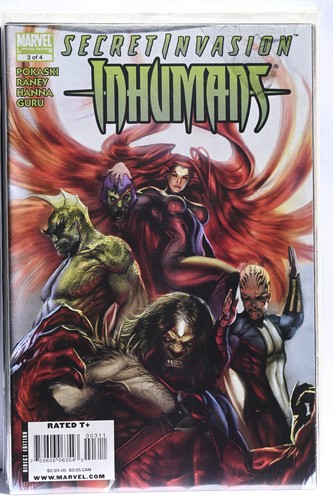 Marvel Comics Secret Invasion Inhumans Complete Set - 1 - 4 - Picture 3 of 4