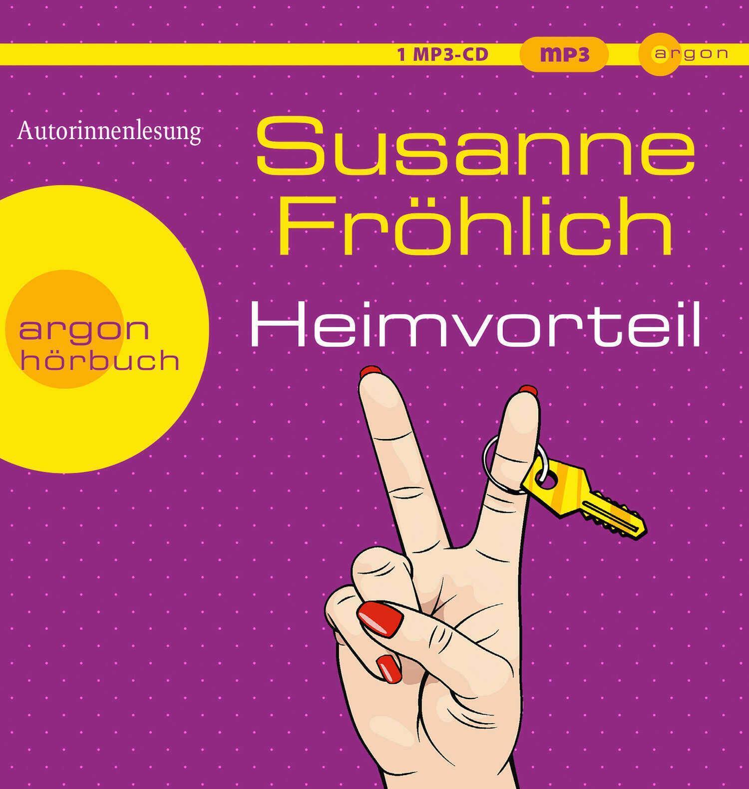 Thumbnail - Susanne Fröhlich | Heimvorteil | Mp3 | Deutsch (2022) | Roman | 154