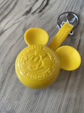 Disney X Melissa Yellow Mickey Mouse Keyring 90th Anniversary
