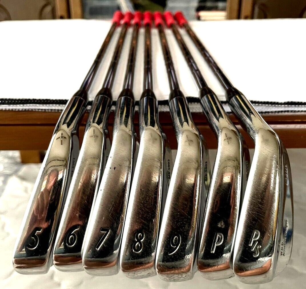 Miura Giken MB-5003 7PCS Iron Set 5-9, PW, PS Shimada Golf K's