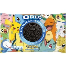 Lot Of 2 Oreo Pokemon Collab Chocolate Cookies 15.25oz LIMITED EDITION