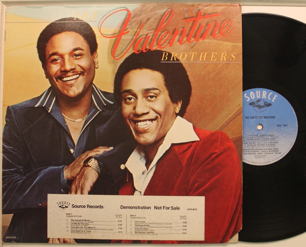 THE VALENTINE BROTHERS 「Picture This」LP THE VALENTINE BROTHERS 「Picture This」LP