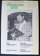 MAGISCHE WELT  2/83,TRICKS MIT RIESENKARTEN, RING UND SEIL 2, ZWEI ZIERGRIFFE