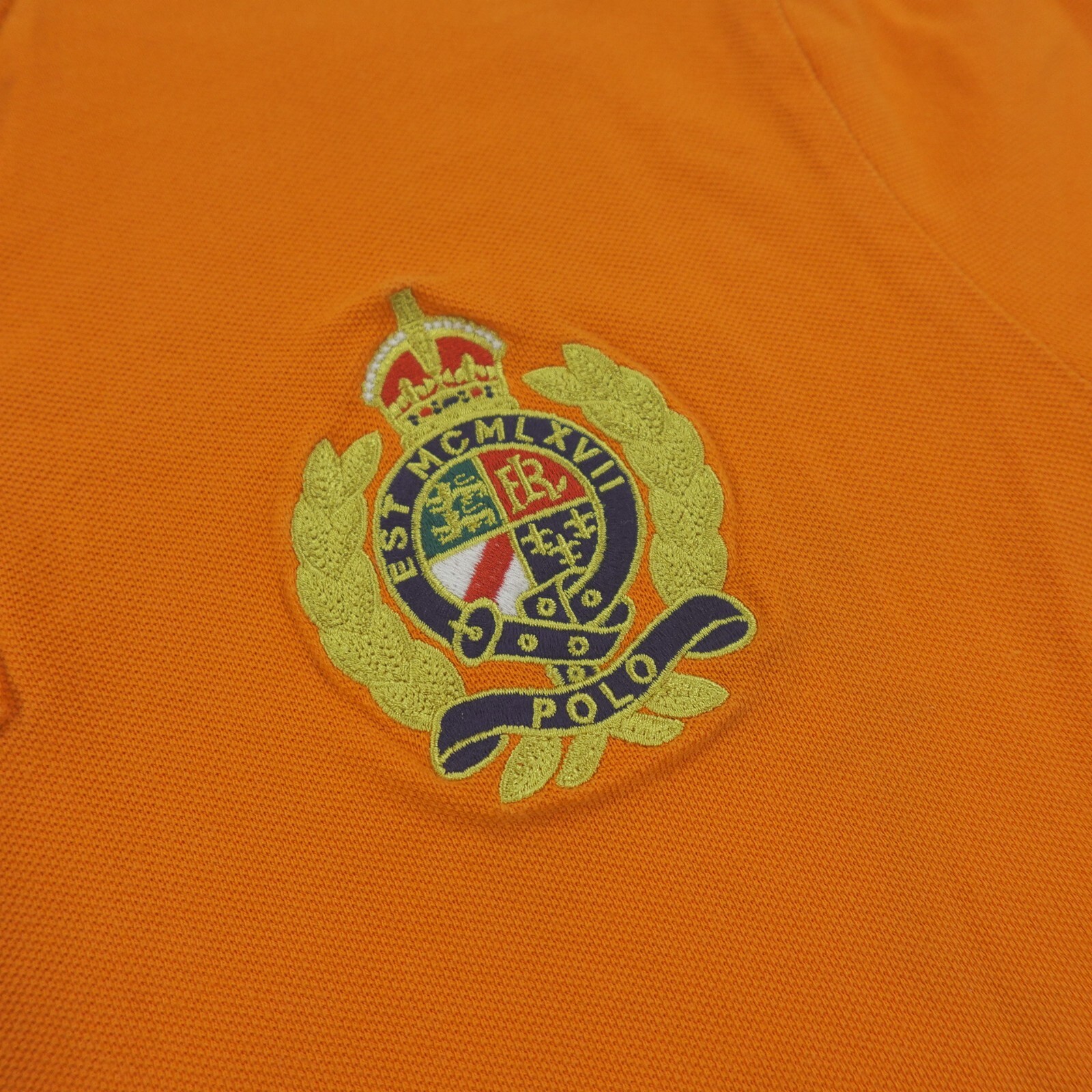 PONY Ralph Lauren camicia uomo grande vestibilità classica polo ricamata scudo stemma