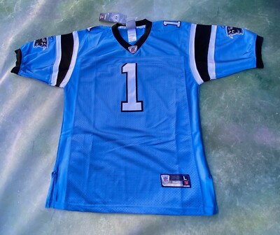 Reebok NFL Carolina Panthers Cam Newton #1 Jersey Size Youth L (14-16).