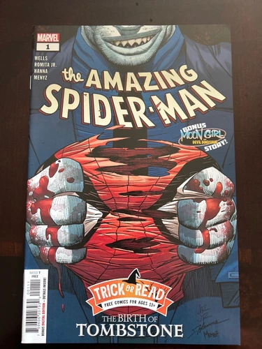 Amazing Spider-Man The Birth Of Tombstone #1 (Marvel, 2023) Trick Or Read, VF