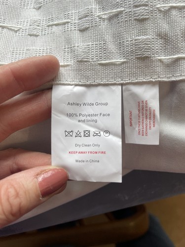 Ashley Wilde Curtains ink blue Width 162cm x Drop 137cm - Shop Clearance NEW! - Imagen 8 de 12