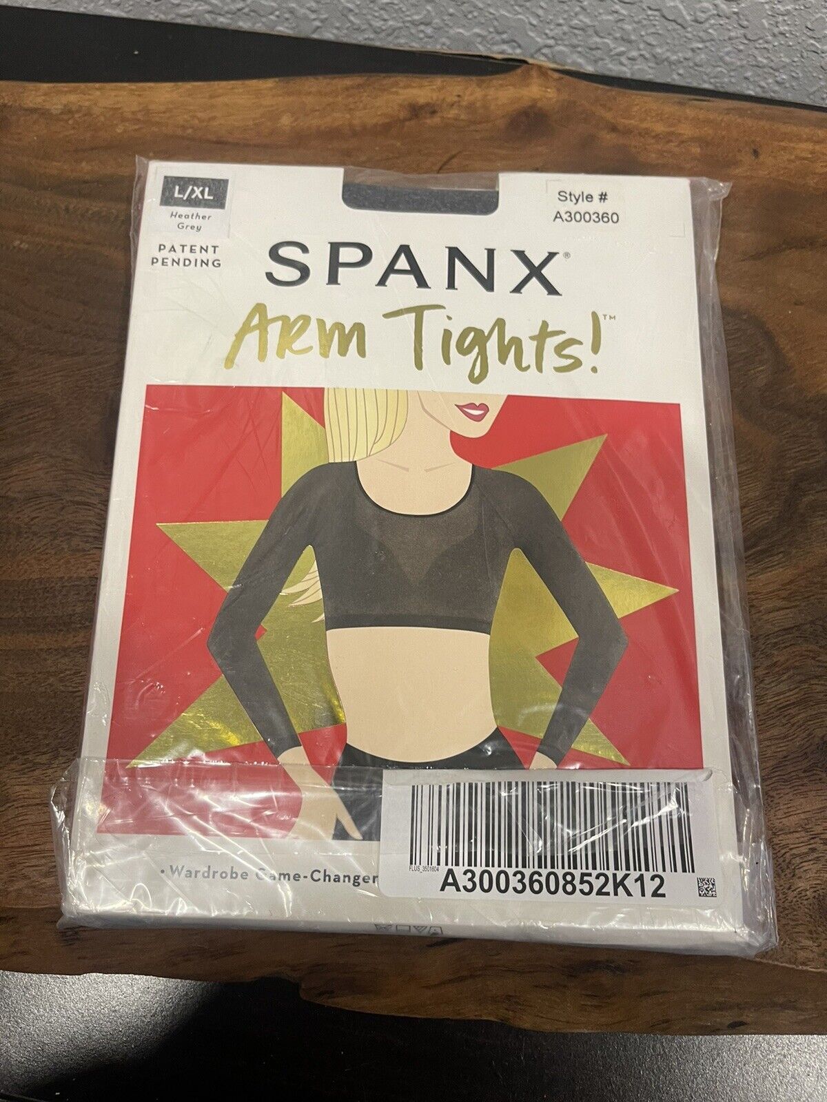 SPANX, Tops, Spanx Arm Tights Heather Grey Size L Xl