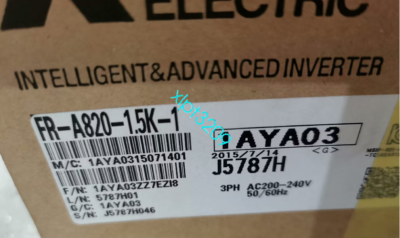 MITSUBISHI FR-A820-1.5K-1 / FRA82015K1 (BRAND NEW) FedEx or DHL | eBay