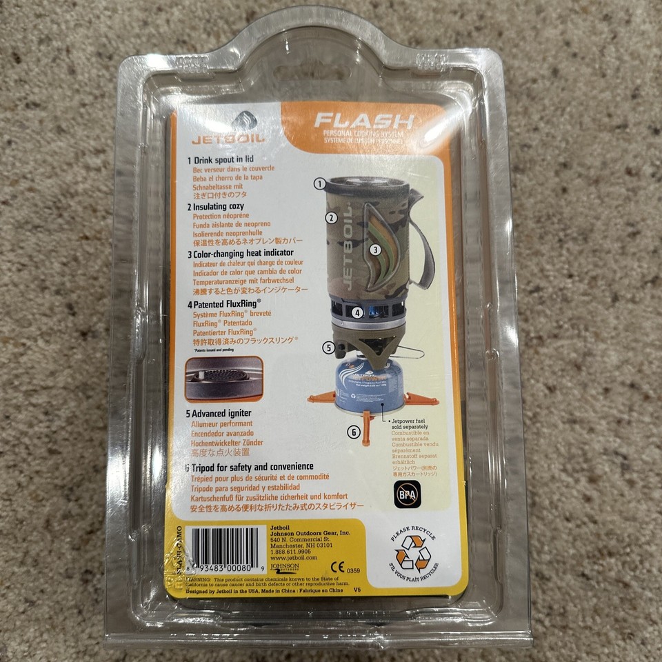Jetboil Flash Cooking System, Multicam eBay