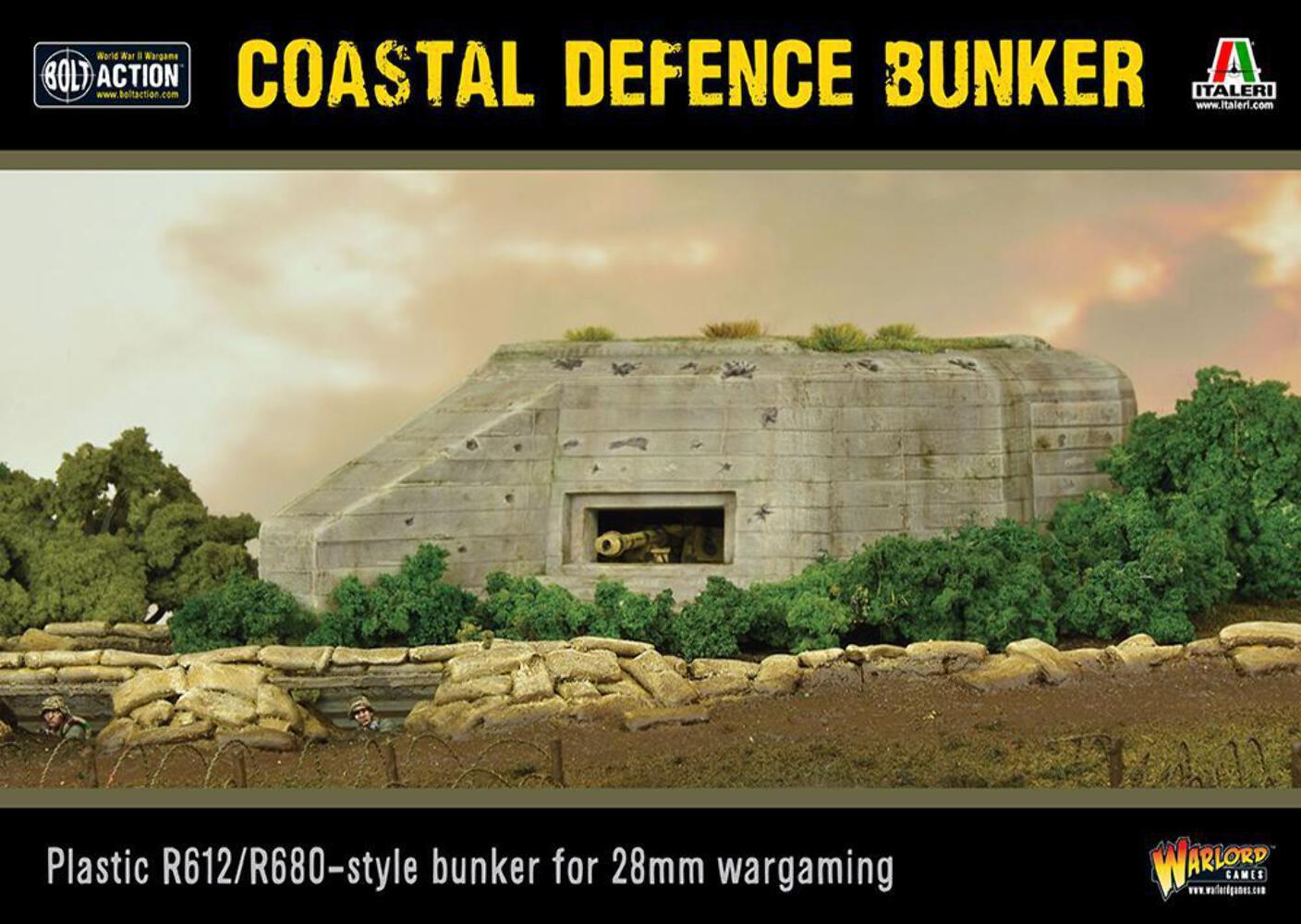 Bolt Action - Coastal Defence bunker - Warlord Games