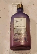 Bath  Body Works AROMA - "CALMING SKIES" - LAVENDER  PEPPERMINT Lotion 6.5 oz