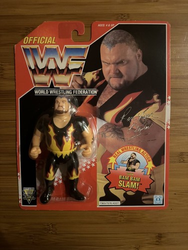 WWF Hasbro Bam Bam Bigelow New In Box/Sealed...