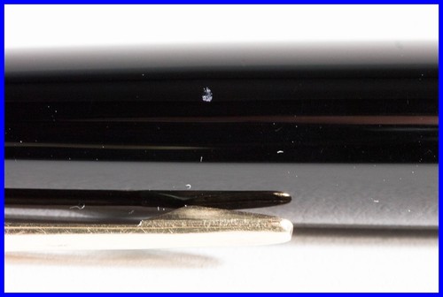 1961er Montblanc Fountain Pen No. 22 With Great Medium 14 C 585 Gold Feather - 第 5/7 張圖片