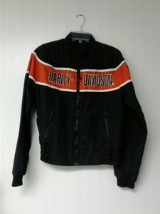 Harley Davidson Racing Jacket Garage Style Usa Made Size Small Lightweight Euc Ebay
