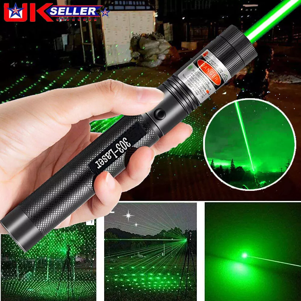 303 GREEN LASER POINTER USB TYPE Wireless Long Range Green Laser High