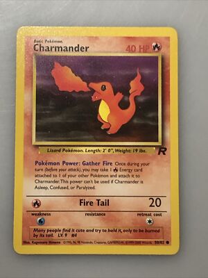 1995 Pokemon Charmander 50/82 Team Rocket | eBay 1995 Pokemon Charmander 50/82 Team Rocket | eBay