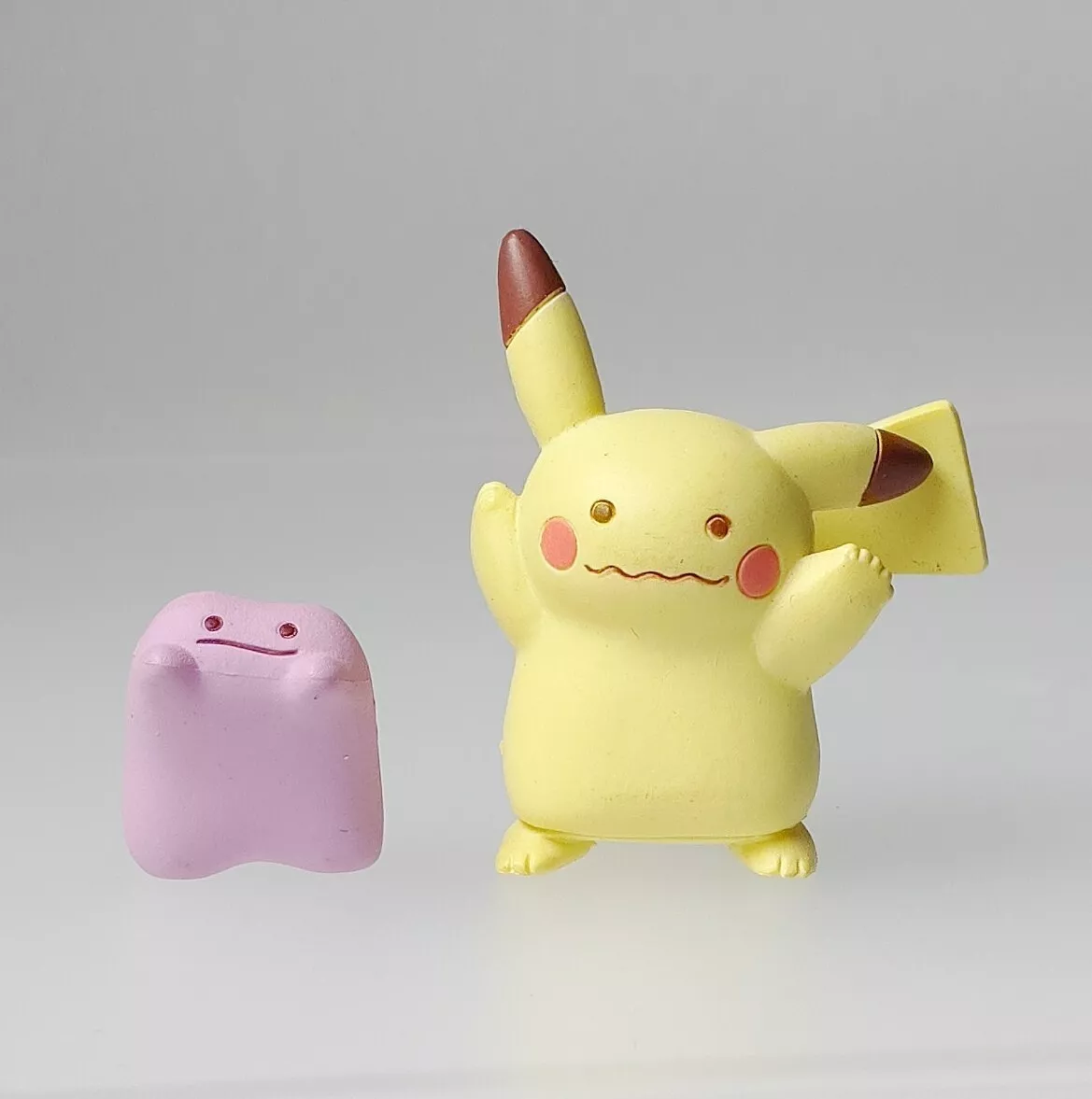 Pikachu Ditto Transform Pokemon Gacha Mini Figure Japanese Nintendo Japan  F/S