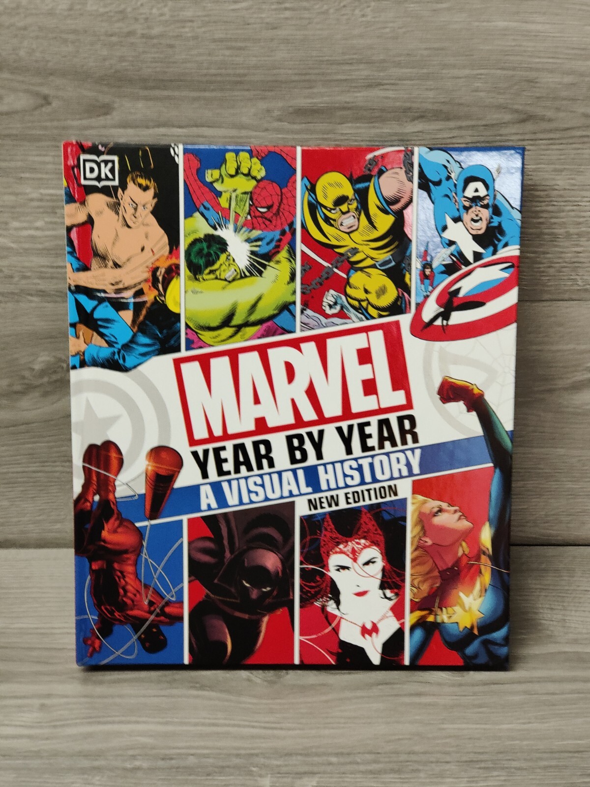Marvel Year by Year a Visual History New Edition by Tom Defalco (English) Hardco