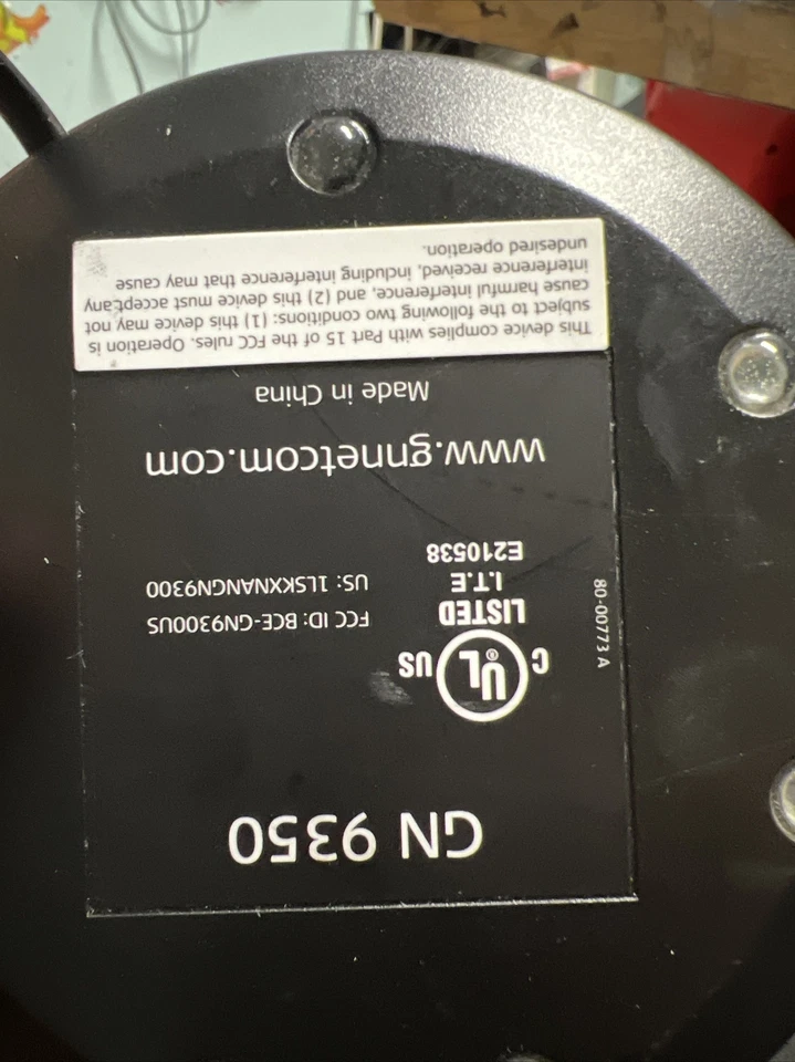 GN Netcom GN 9350 Wireless Headset Base Cradle Stand ONLY USED & TESTED WORKING - Image 4 of 4
