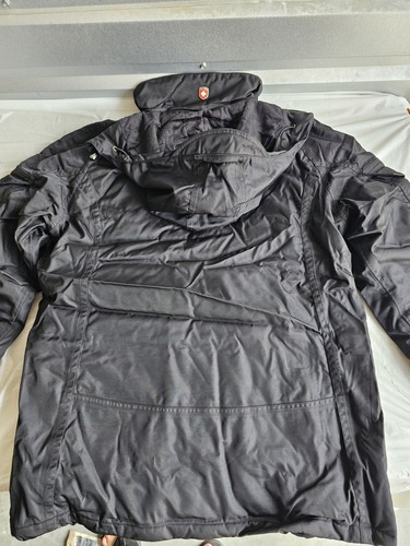 New Mens WELLENSTEYN Coat Size Large Black Kodiacs Climate Winter Ski Jacket - Picture 12 of 16